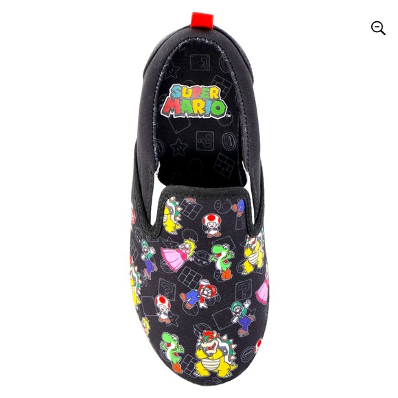 Nintendo Little and Big Boys Super Mario Slip On Sneakers - Picture 3 of 9